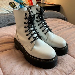 Dr. Marten White Jaden platforms